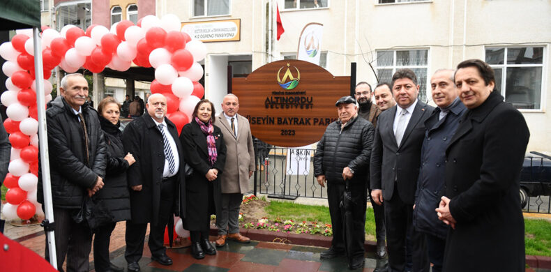 Altınordu Belediyesi Merhum Hüseyin Bayrak Çocuk Parkı Açılışı 1