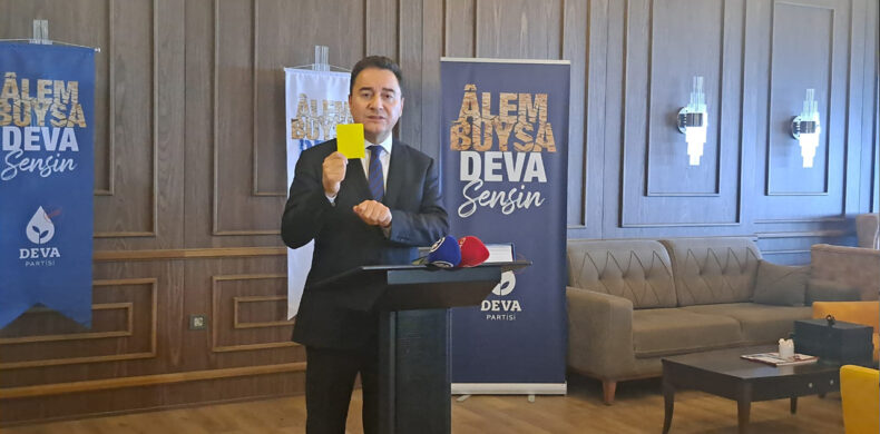 Deva Partisi Genel Başkanı Ali Babacan İktidara Ordu'dan Sarı Kart Gösterdi