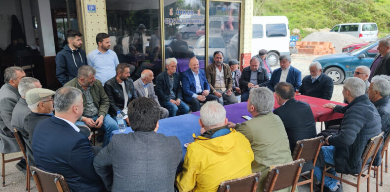 Ünye Belediye Başkanı Hüseyin Tavlı İnkur'da 2