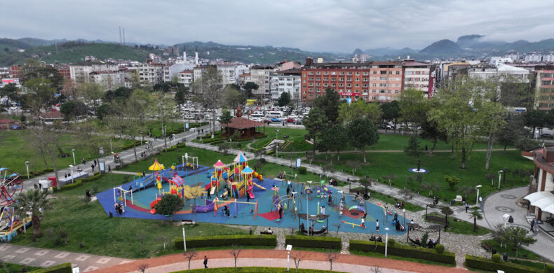 Ünye Belediyesi Sosyal Tesisleri Ziyaretçi Akınına Uğradı