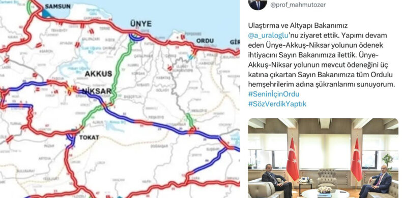 Akkuş Niksar Yolu