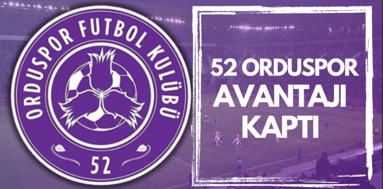 Ordu Avantajı Kaptı