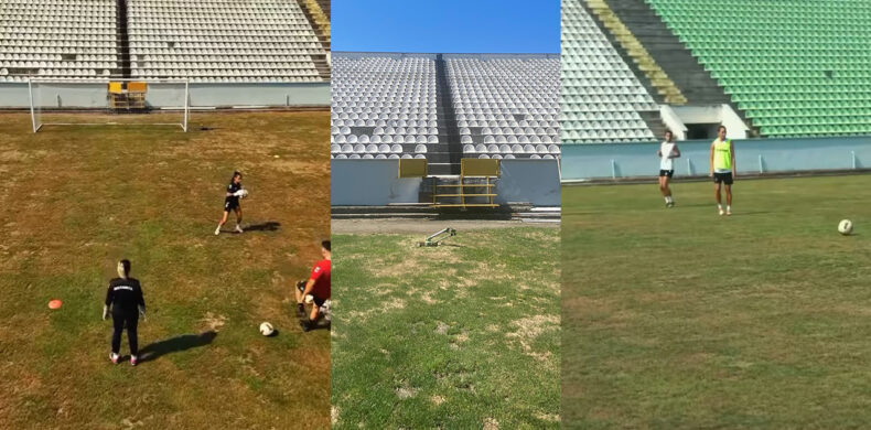 Ünye İlçe Stadyumunda zemin futbola elverişli değil 1